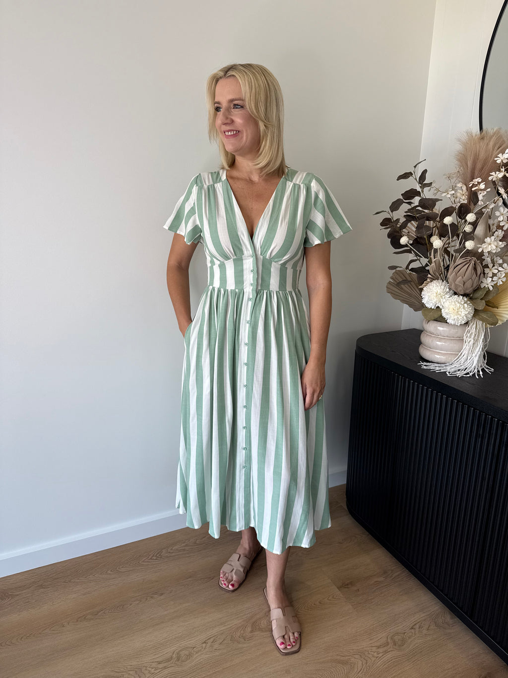 Grace Dress ~ Sage