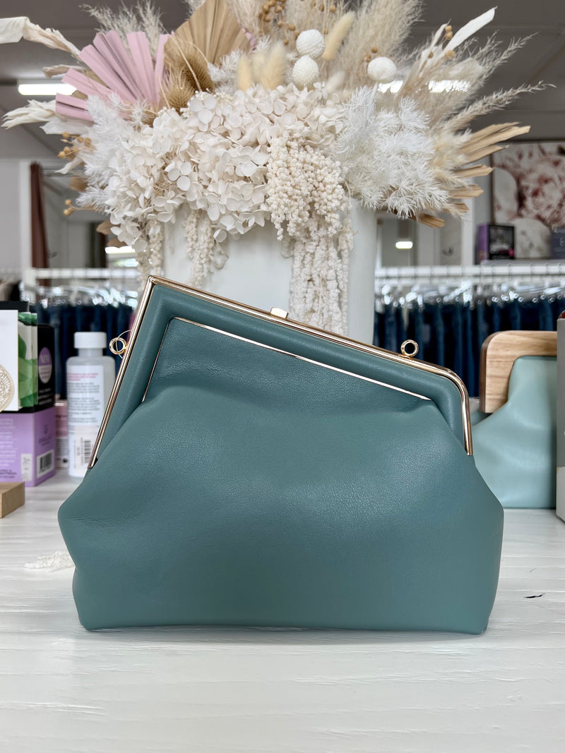 Olivia Bag / Clutch ~ Teal