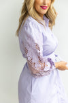 Charlotte Dress Short ~ Lilac