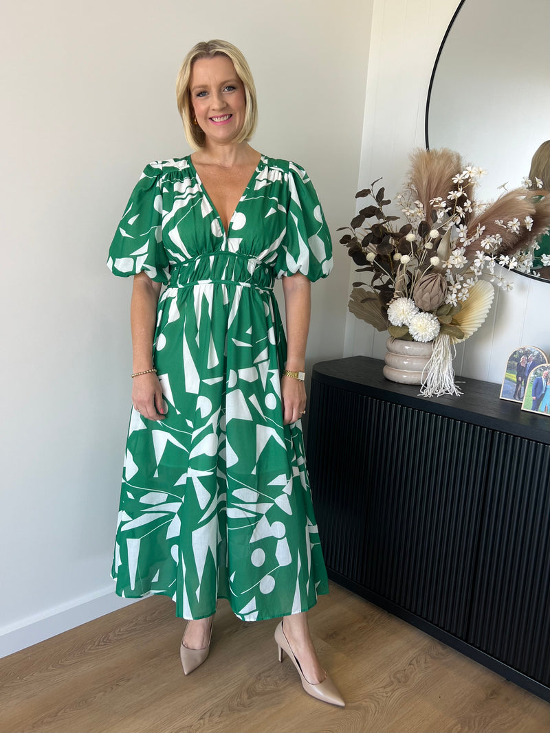 Sharni Maxi Dress - Green