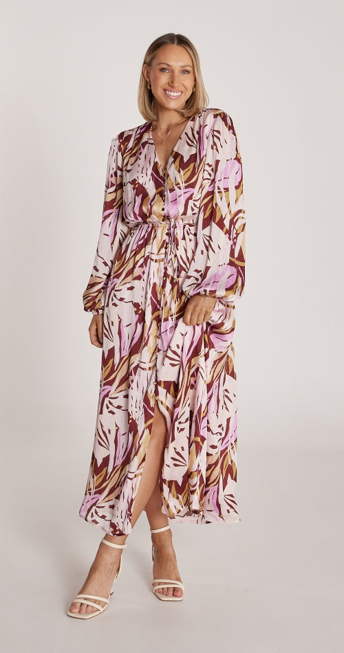 Anya Dress ~ Berry Floral