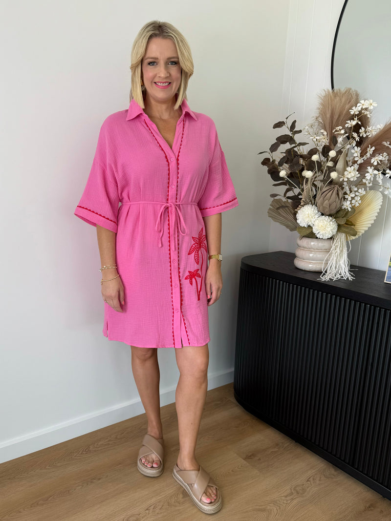 Lisa Dress ~ Pink