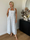 Olivia Dress ~ Blue Floral