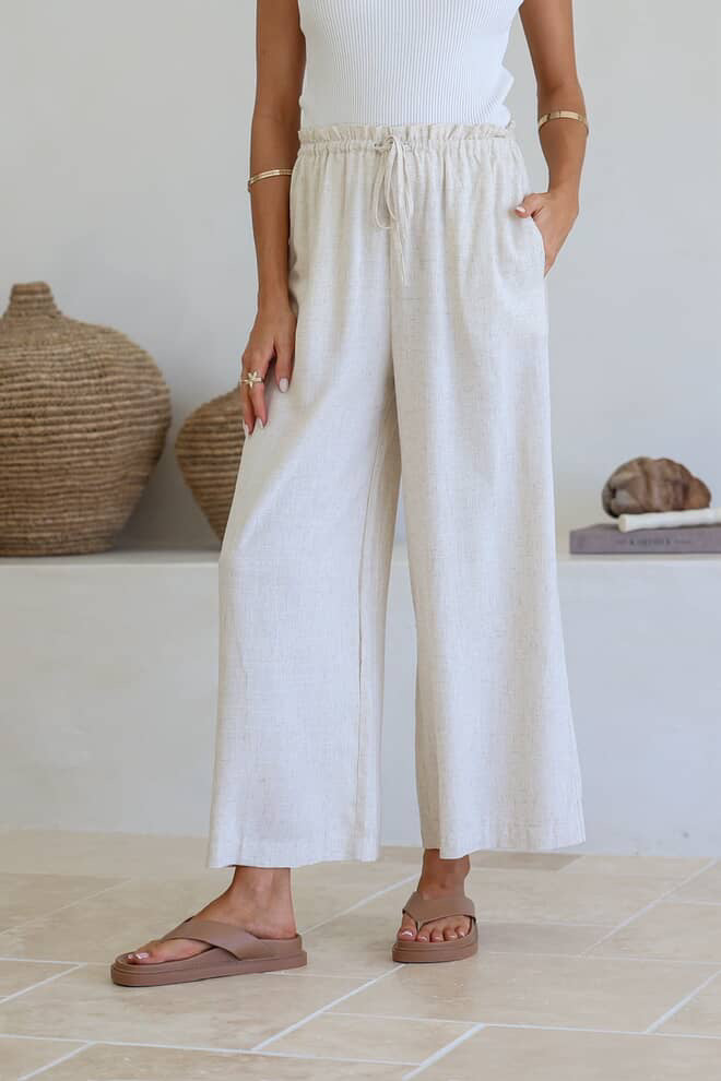 Harlow Pants ~ Natural
