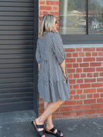 Kinsley Dress - Black Gingham