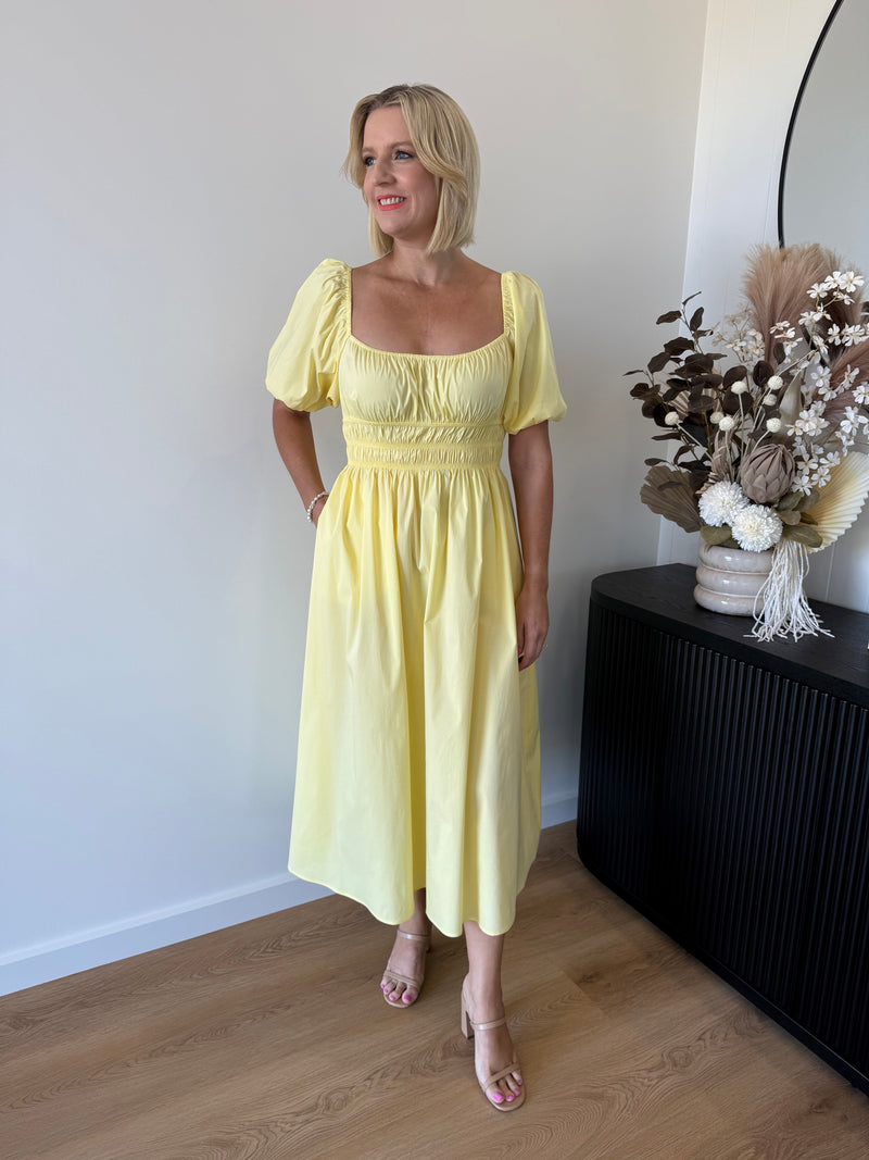 Kristen Maxi Dress ~ Yellow