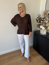 Emma Knit - Chocolate