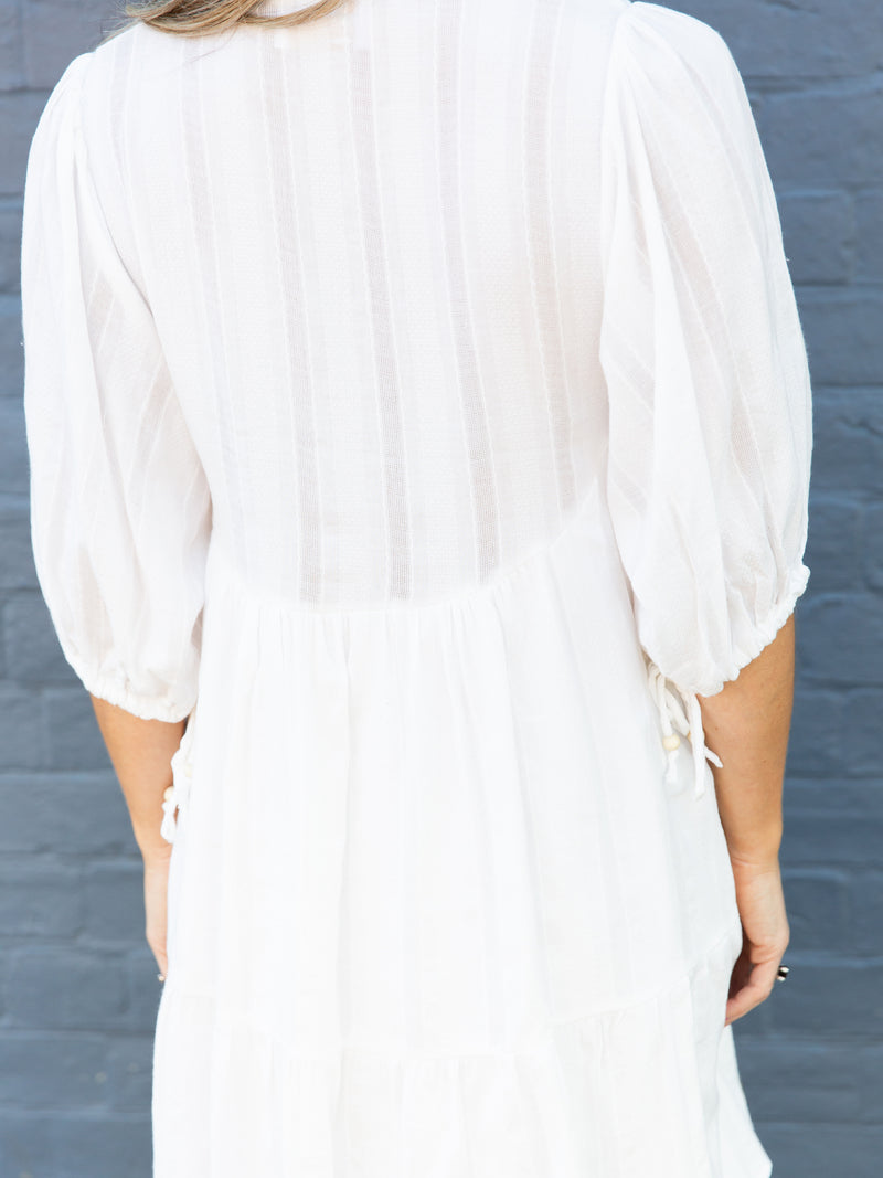 Kinsley Dress - White