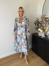 Sharni Dress L/S ~ Blue Floral