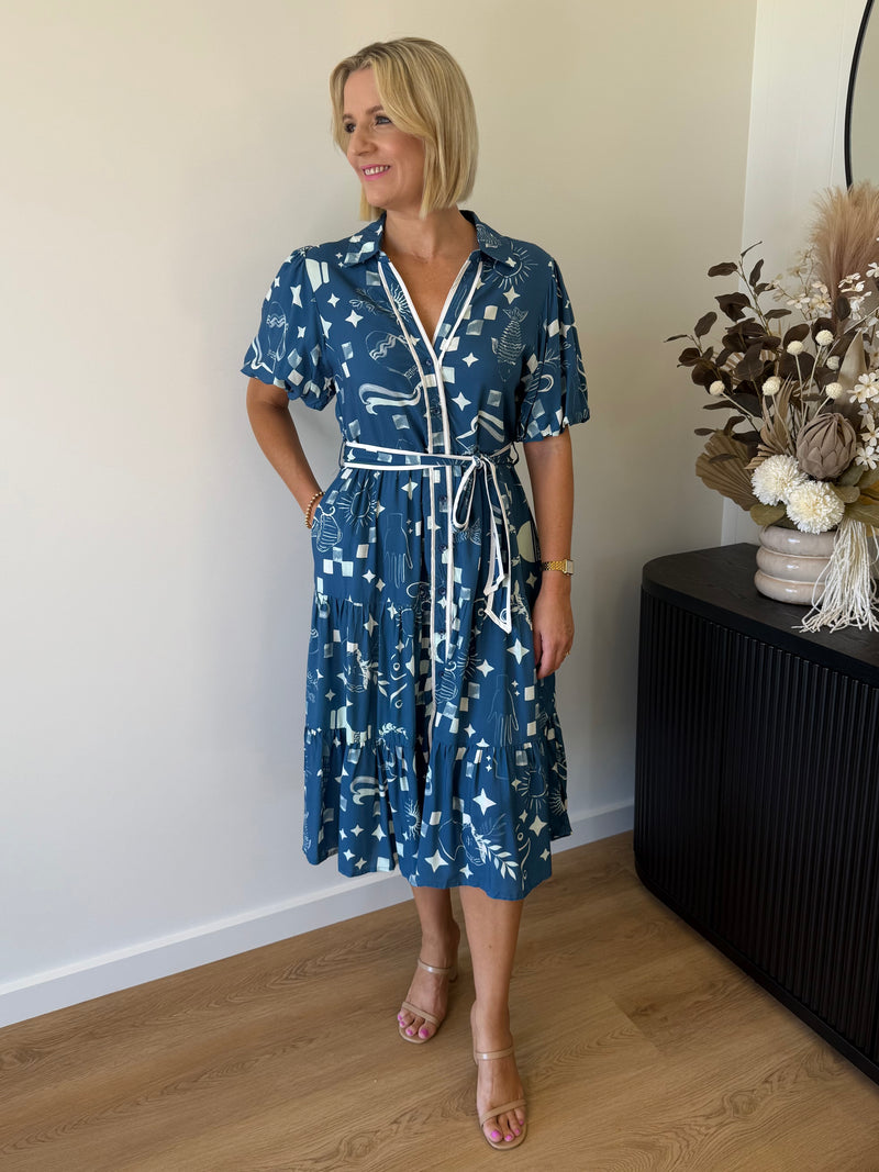 Lunar Dress ~ Blue