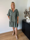 Savannah Dress ~ Khaki Spot