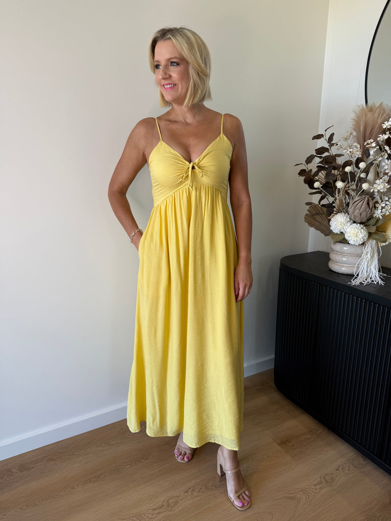 Sunset Dress ~ Lemon
