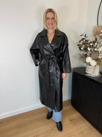 Thane Pleather Jacket ~ Black