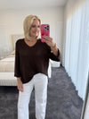 Emma Knit - Chocolate
