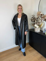 Thane Pleather Jacket ~ Black