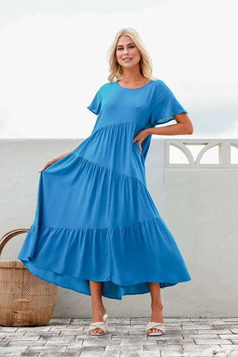 Colbie Dress - Blue
