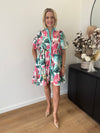 Lara Mini Dress ~ Pink
