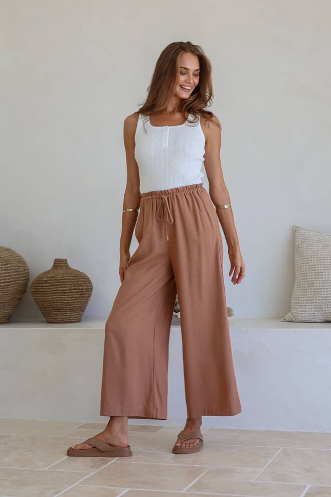 Harlow Pants ~ Tan