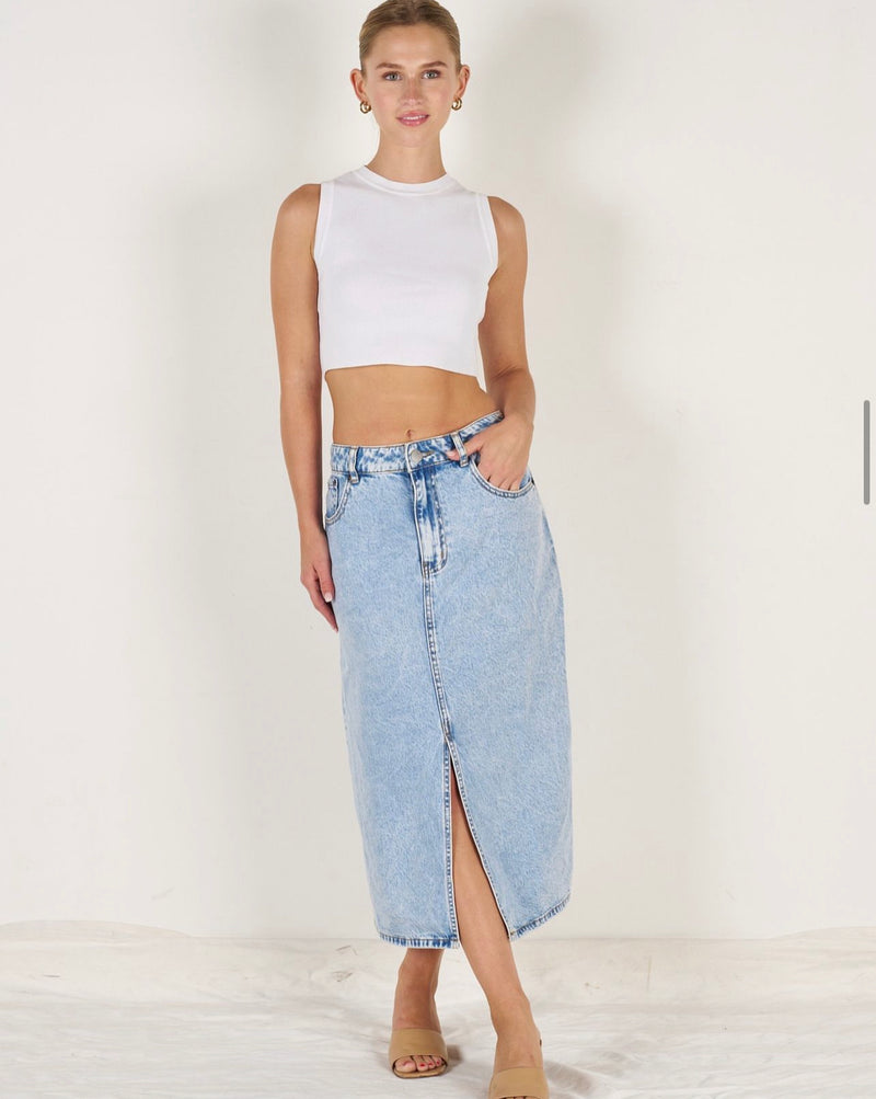 Stella Denim Skirt