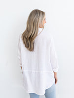 Juliet Linen Shirt ~ White