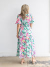 Sharni Dress - Mint Floral