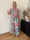 Lara Maxi Dress ~ Pink