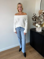 Asher Knit ~ White