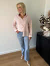 Juliet Linen Shirt ~ Soft pink