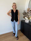 Cara Vest ~ Black