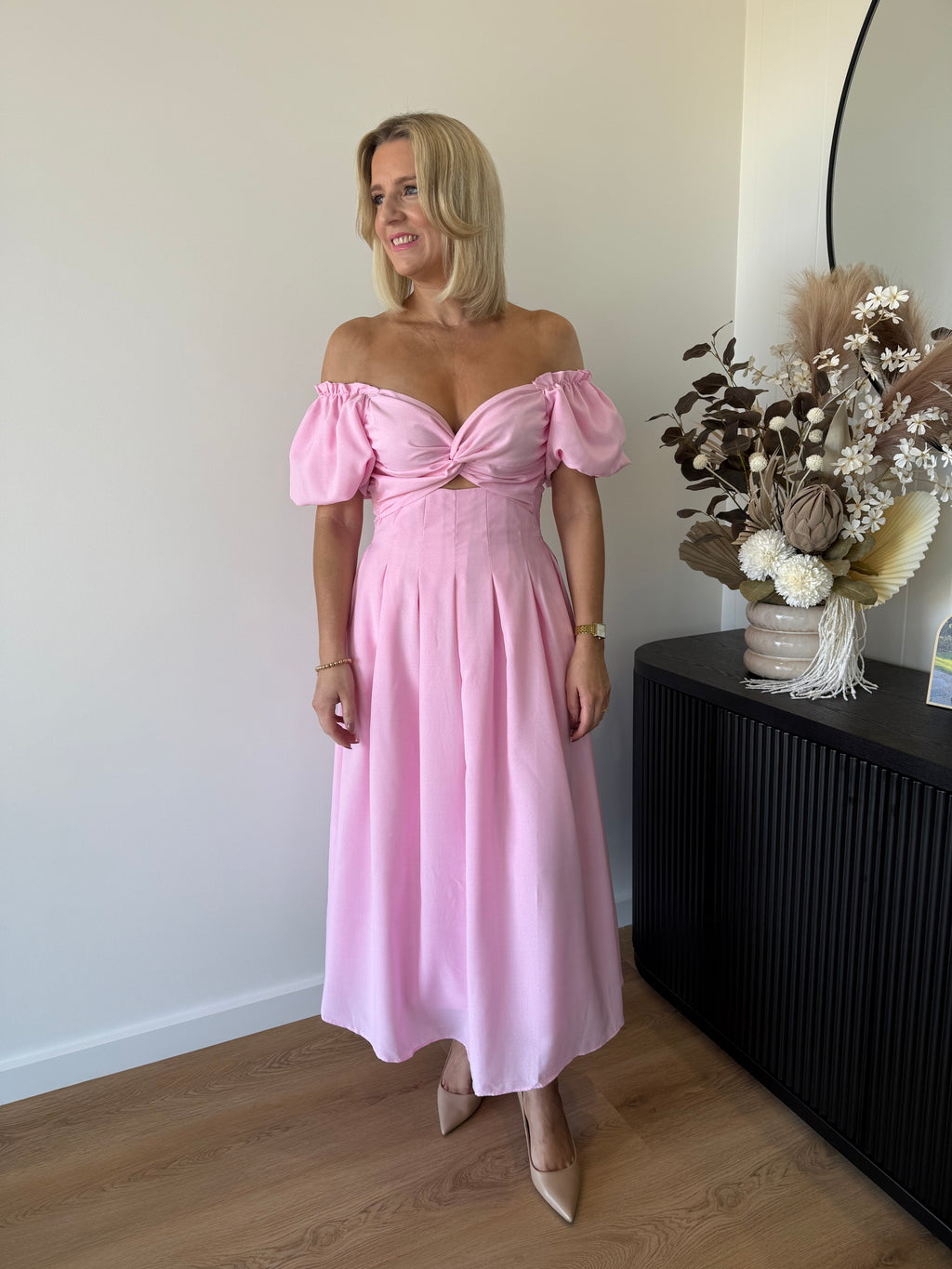 Brylee Dress ~ Pink
