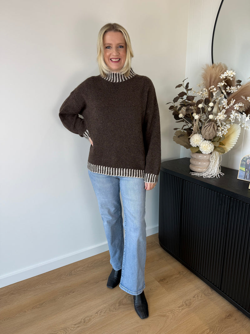 Tully Knit ~ Chocolate