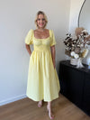 Kristen Maxi Dress ~ Yellow