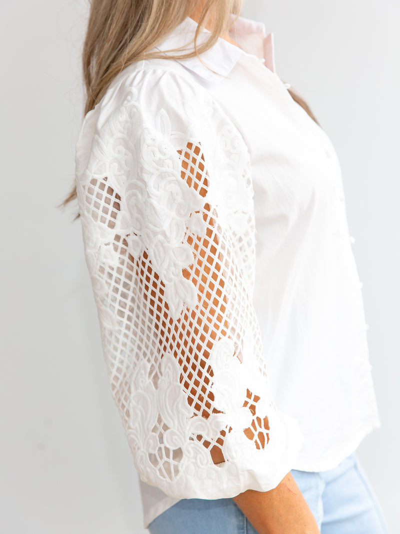 Charlotte Shirt - White