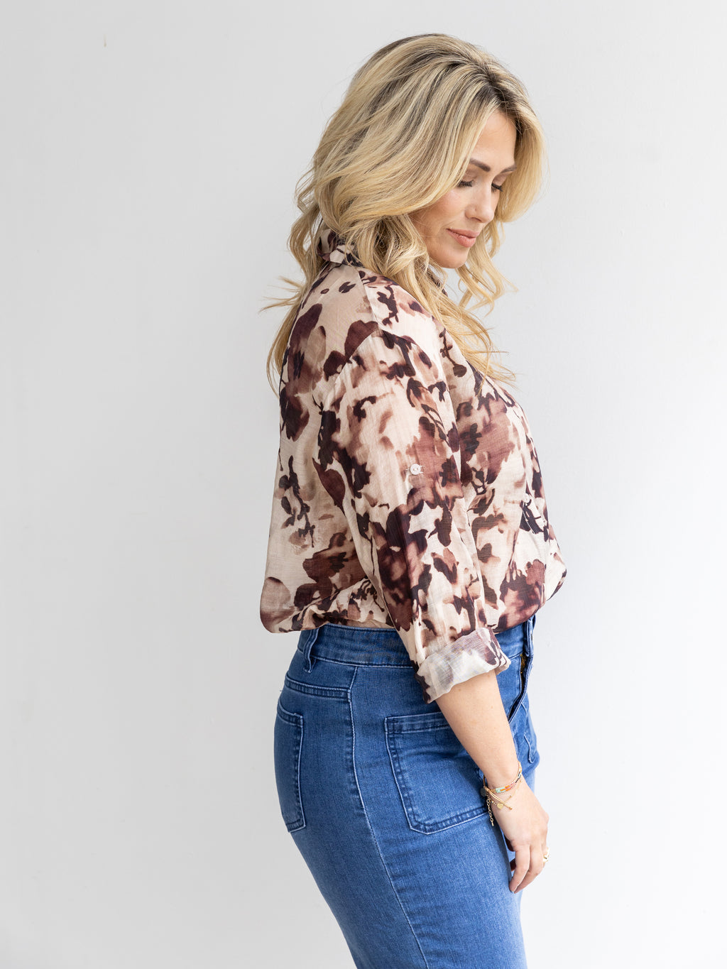 Rhianna Shirt - Brown