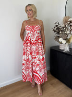 Tropicana Dress ~ Red