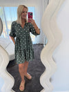 Savannah Dress ~ Khaki Spot