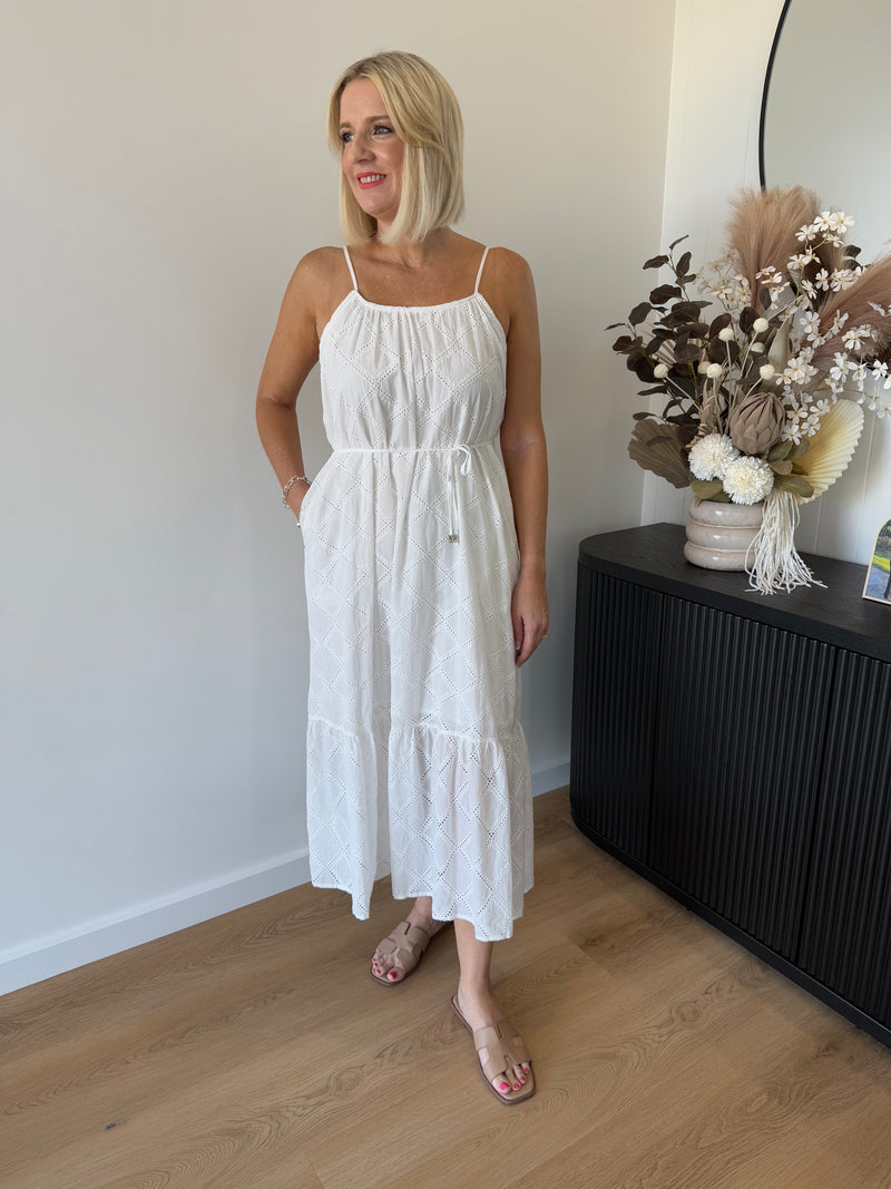 Lillian Dress - White