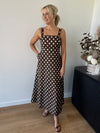 Addie Dress ~ Choc Spot