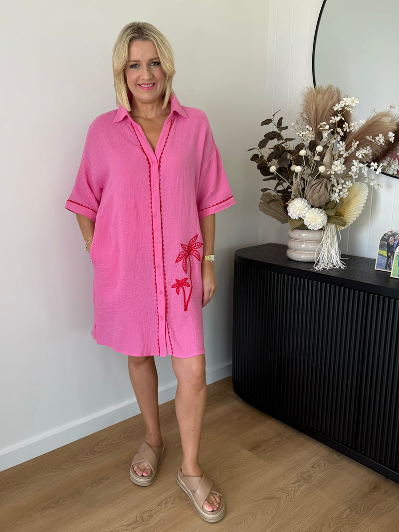 Lisa Dress ~ Pink