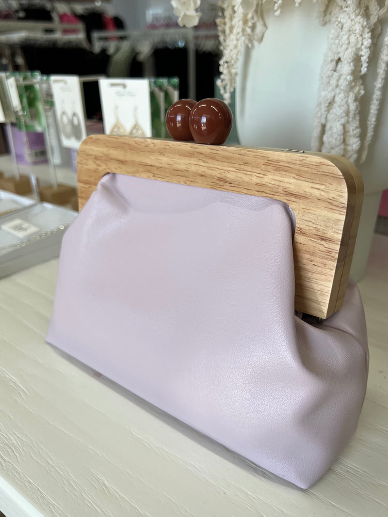 Amora Bag/ Clutch - Lavender