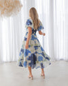 Karina Dress - Blue Floral