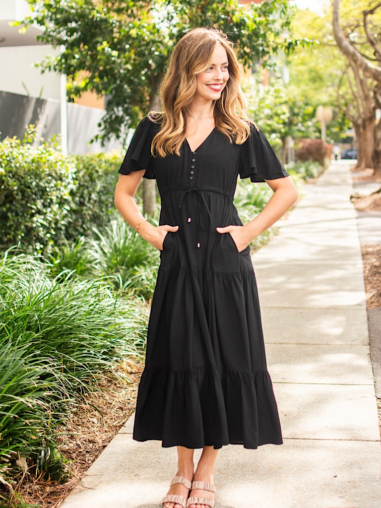 Selma Maxi ~ Black