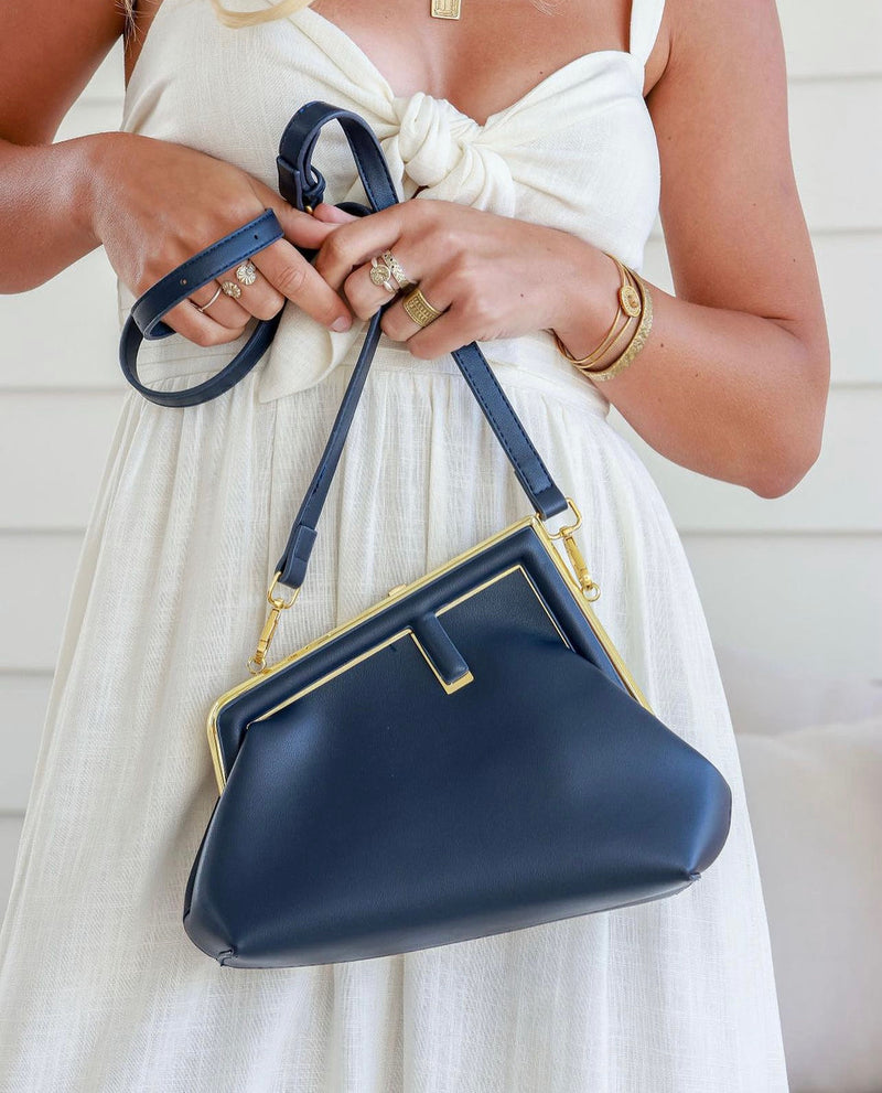 Olivia Bag / Clutch ~ Navy