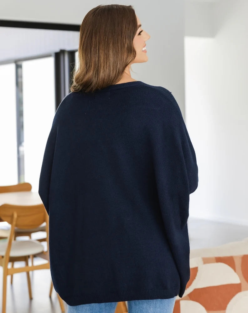 Chelsea Knit ~ Navy
