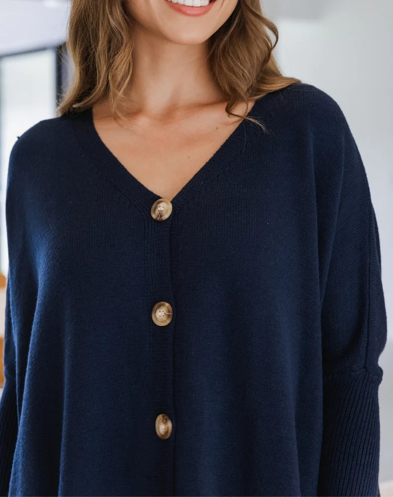 Chelsea Knit ~ Navy