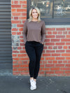 Adele Long Sleeve ~ Chocolate