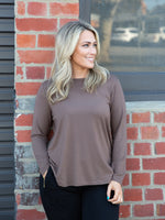 Adele Long Sleeve ~ Chocolate