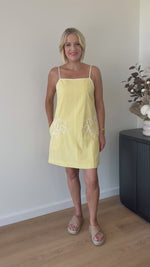 Pippa Dress ~ Lemon