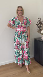 Lara Maxi Dress ~ Pink