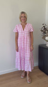 Indie Dress ~ Pink Gingham